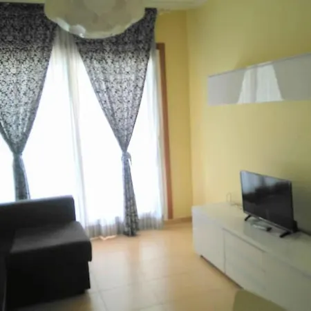 アパート Playa Con Terraza Y Piscina ビベイロ